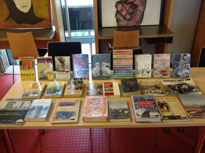 Books on display at Idea Store Whitechapel