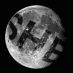 Liliane Lijn, Moonmeme. Click through to go to Liliane Lijn's website.