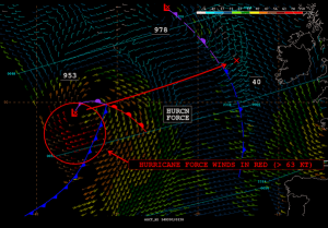 "@NWSOPC: ICYMI: #OSCAT winds w/70 kt at 01Z near E #Atlantic #hurricane frc low with 00Z OPC sfc analys."
